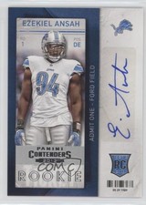 2013 Panini Contenders Ezekiel Ansah #140 Auto 0v1
