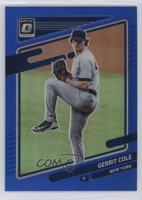 2021 Panini Donruss Optic Blue Prizm 58/75 Gerrit Cole #200 0hw6