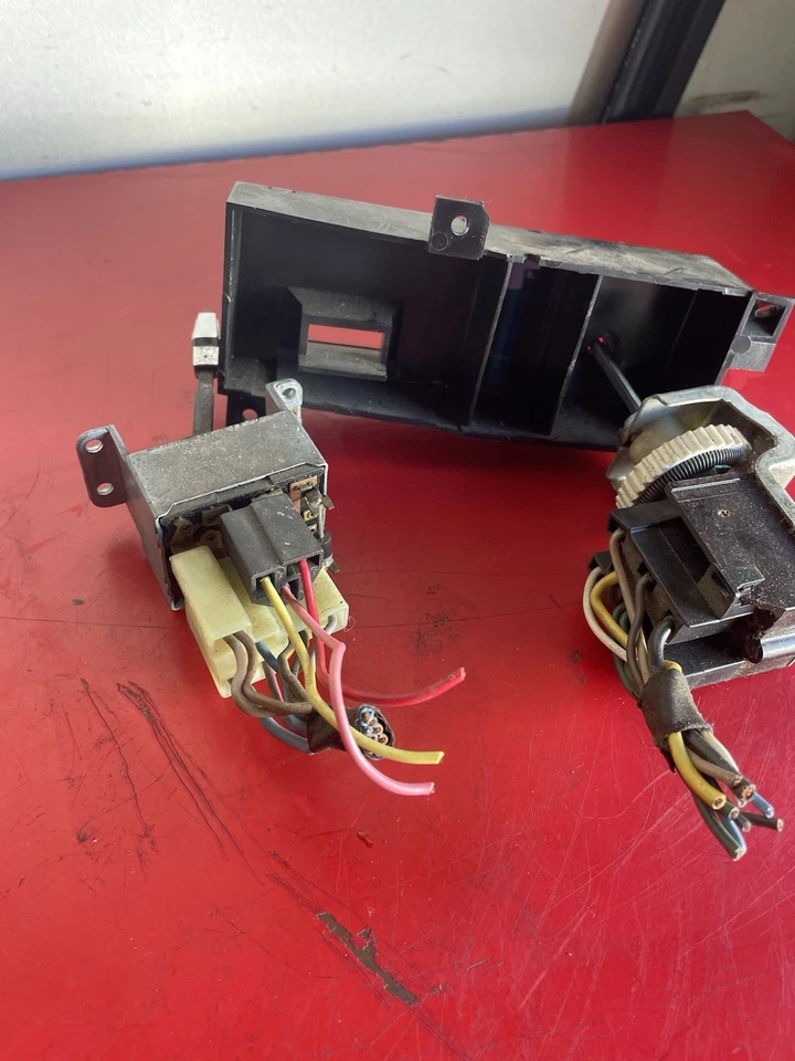 81-93 Dodge D150 D250 Ramcharger W150 limpiaparabrisas retardo faro interruptor bisel negro Foto 3 de 3