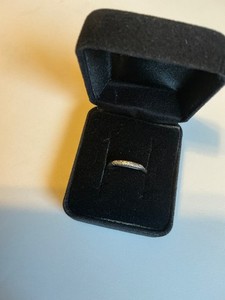 Vintage Platinum/Diamond Wedding Band