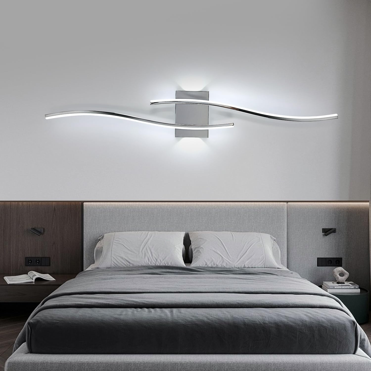 Applique LED Parete 27W 3000LM Moderno - Lampada Interno Camera Letto
