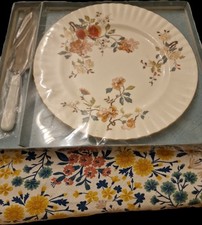 Royal Vale Vintage Bone China Cake Serving Plate