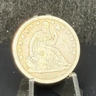 1840 Silver Seated Liberty Half Dollar 50C Coin