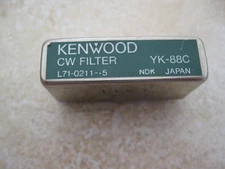 Kenwood YK-88C  500hz solder type CW filter in Excellent shape working fine