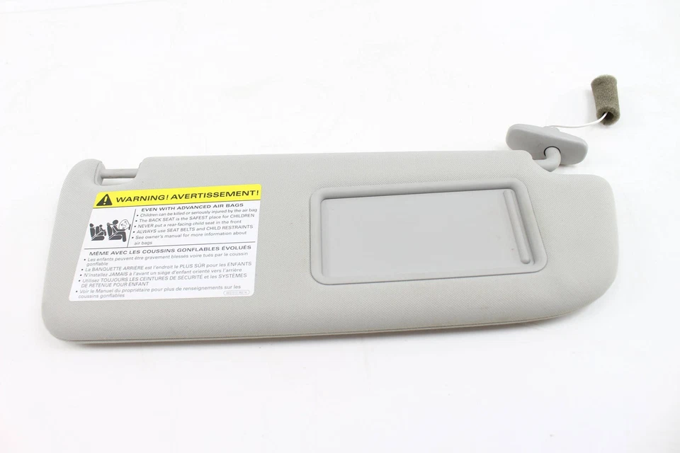 2008-2010 AUDI A8 QUATTRO - Viseira frontal esquerda/espelho solar 4E0857551AB - Imagem 4 de 4