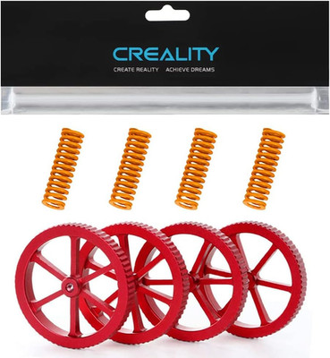 3D Drucker Nivelliermuttern Set für Ender 3 V2 Pro CR-10 Plus - Aluminium & Fede