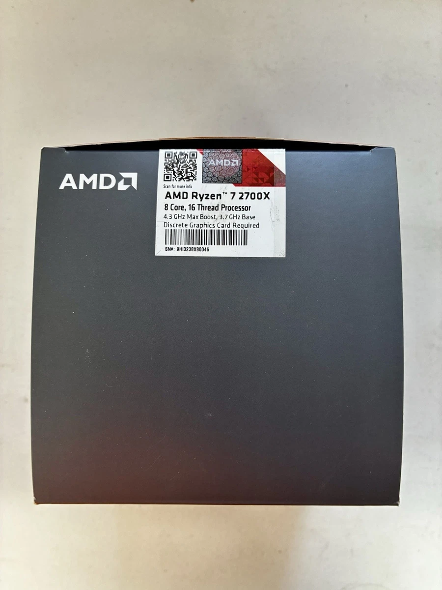 AMD Ryzen 7 2700X 8 Core Computer Processors for sale | eBay