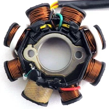 DC Ignition Stator Magneto Coil Generator 8 Poles for GY6 150cc 125cc ATV Quad