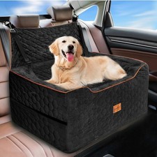 Dog Booster Seat for Larger  Medium Dogs   Comfortable Dog Car Bed with Wash...
