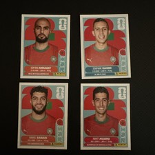 2026 Panini FIFA World Cup Sticker MAR15, MAR6, MAR10, MAR18 Together
