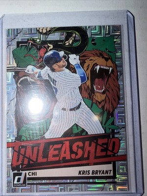 2021 Panini Donruss - Unleashed Kris Bryant #UNL17 Vector