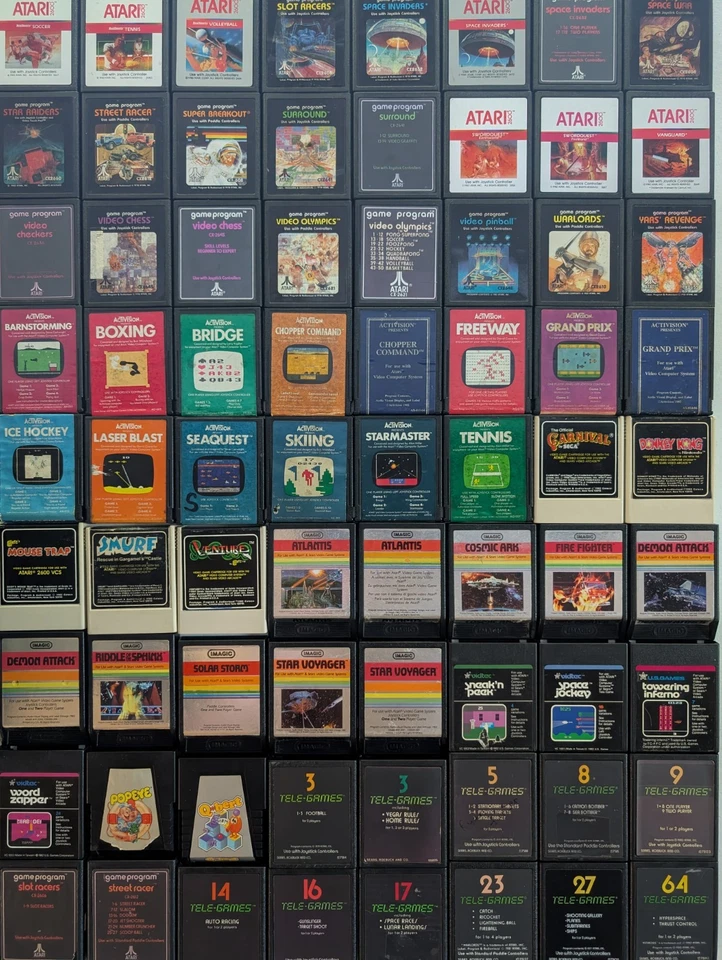 ATARI 2600 GAME LOT ☆ YOU CHOOSE ☆ BUY 3 GET 1 FREE - Image 2 of 2