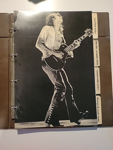 Gibson Dealer Catalog Book Les Paul Embossed Bound Vintage Guitar Circa 1975 - Picture 2 of 24