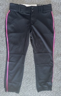 NEW Girls Black Softball Pants - Size Youth XL