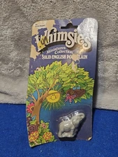 vintage Wade Whimsies miniature porcelain elephant figurine