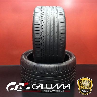 Set of 2 Tires Continental PremiumContact 6   XL 315/30R22 315/30/22 107Y #95757