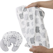 Pillow Covers Compatible with Boppy Nursing Pillows,Pillow slipcover Compatible