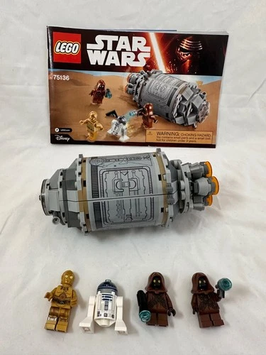 LEGO Star Wars 75136 Droid Escape Pod - complete set all pieces, minis & book