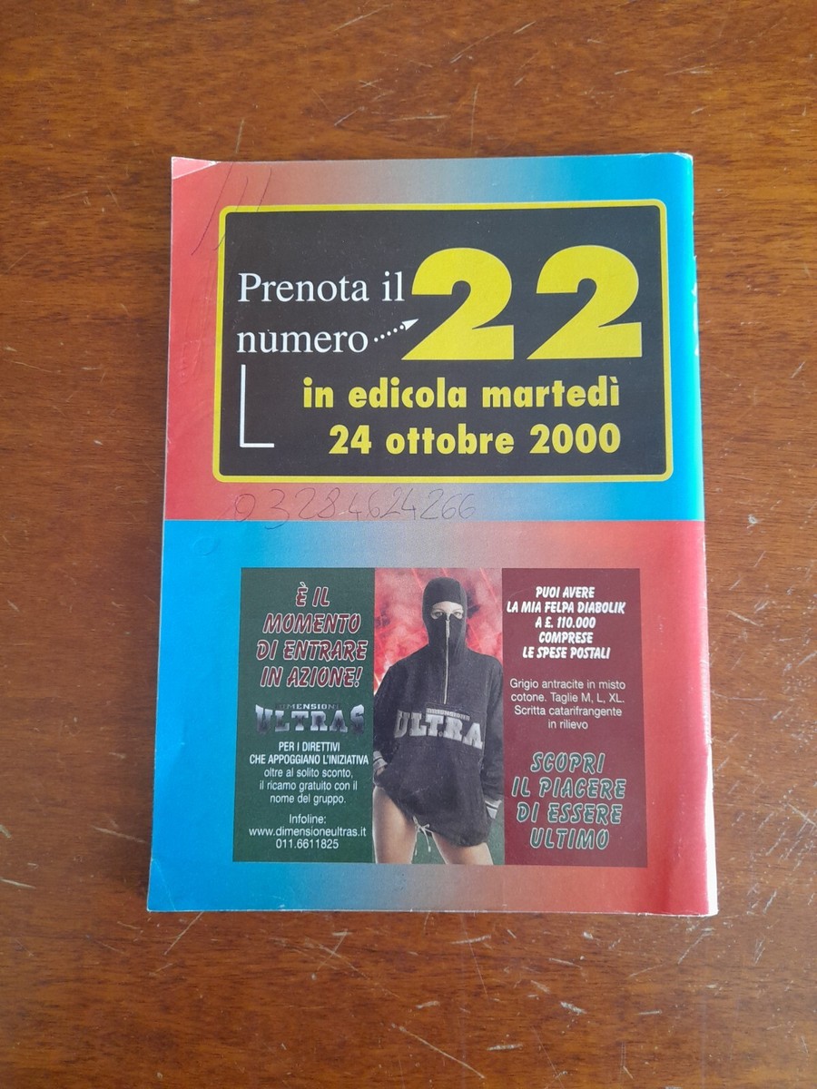 B22 (Supertifo 21 2000) VIGILANTES VICENZA ULTRAS CAMPOBASSO