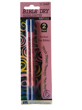 Bible Dry Highlighter 2 Pack PINK REFILL Brand NEW No Bleed Just Refill