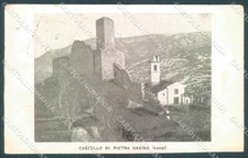 Pavia Varzi Pietra Gavina Castello STRAPPINO postcard JK6056