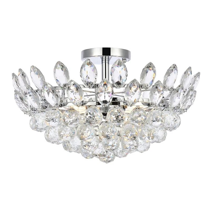 Chrome Porch Contemporary Chandeliers & Ceiling Fixtures