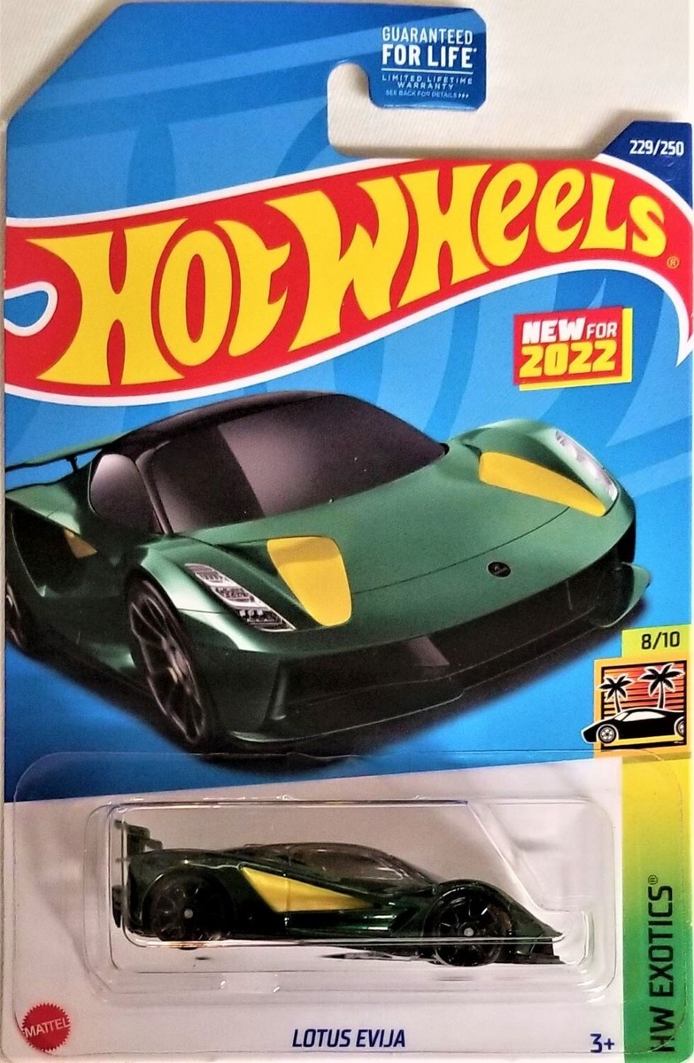 Hot Wheels - 2022 HW Exotics 8/10 Lotus Evija 229/250 (BBHCT07) | eBay