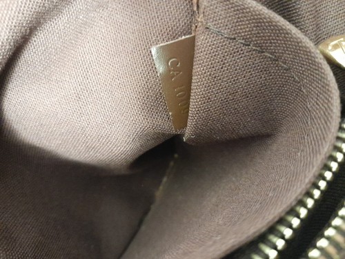 LOUIS VUITTON Brooklyn MM Shoulder Bag Damier Ebene Leather Brown CA 1009 - Picture 17 of 24