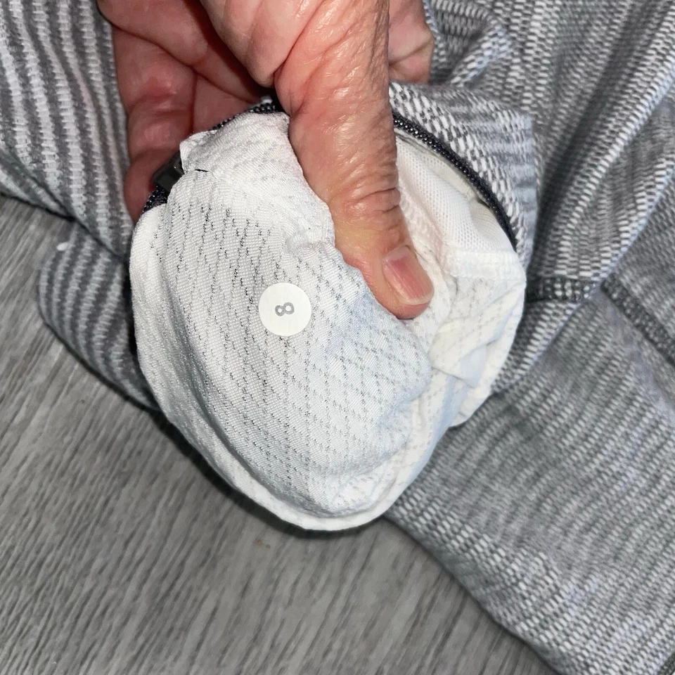 Suéter Pullover Lululemon Para Mujer 8 Think Fast Media Cremallera Cuello Capucha Manga Larga Foto 4 de 4