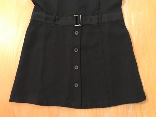 New! Chaps Girls Schoolwear Approved Dress Sleeveless Navy Blue Size 5 - Picture 4 of 8