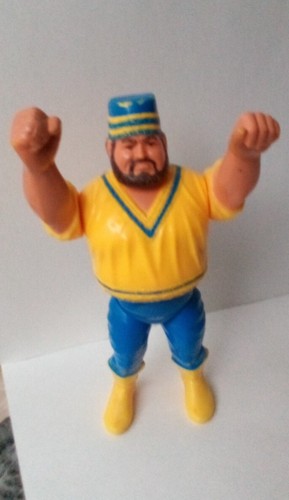 LOOSE Akeem Series 1 WWF Wrestling Action Figure H...