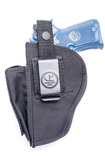 Nylon OWB Belt Holster with Mag Pouch for Ruger P93 P97 P345