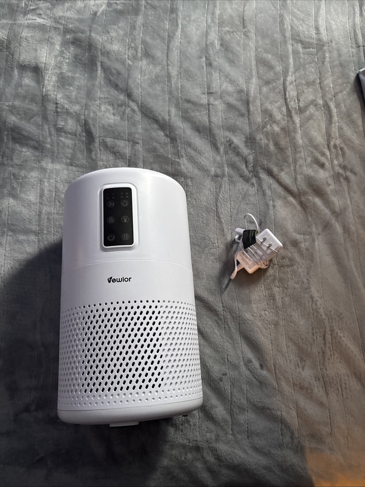 High-Quality Portable Air Purifier for Large Rooms with Night Light - No Box Included-image