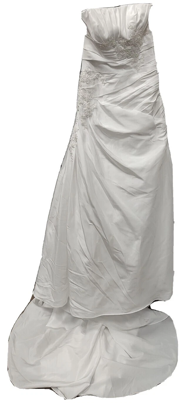White 2 Women's Size Wedding Dresses