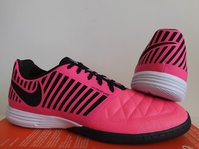 Nike Lunargato II Gato Indoor Soccer Cleats Pink Blast-Black Sz 12