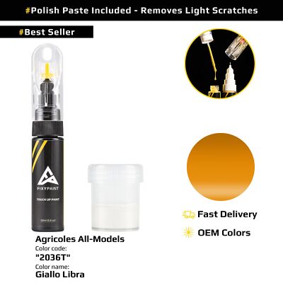 Touch up Paint for Agricoles All Models Code: 2036T Giallo Libra