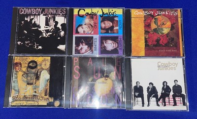 LOT-(6) Cowboy Junkies CD Trinity/Whites/Black Eyed/Lay It/Essential/Pale Sun
