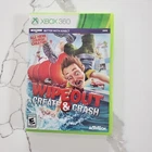 Wipeout Create And Crash Microsoft Xbox 360 ~ Works Great! ~ Fast Shipping!