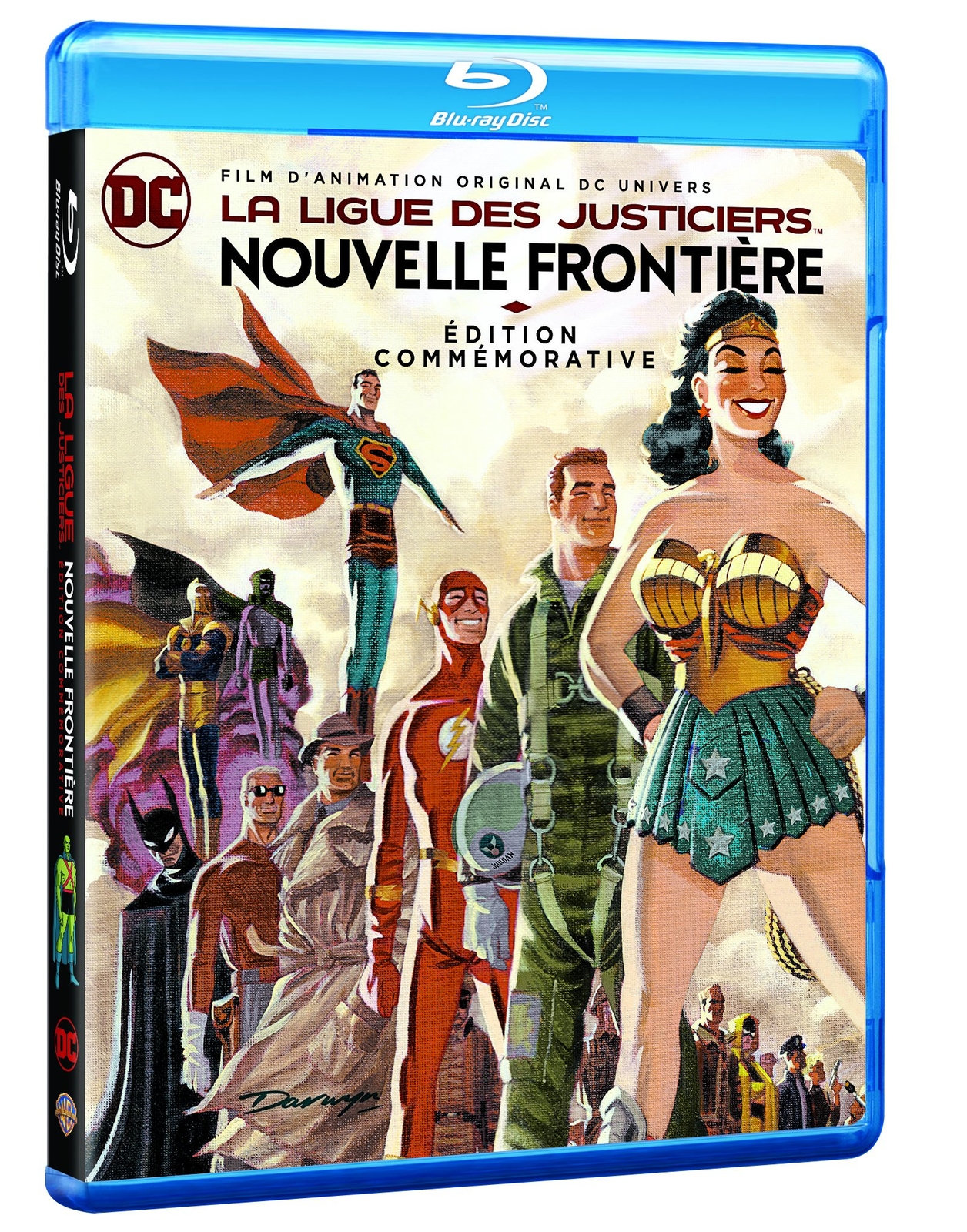 La Ligue des justiciers - La Nouvelle Frontière - Blu-ray - DC COMICS (Blu-ray)