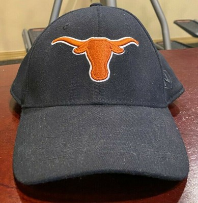 *NEW* TEXAS LONGHORNS Football Hat, Black & Orange L/XL Top of the World Caps 