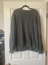 Nautica Gray Crewneck Sweater in XL