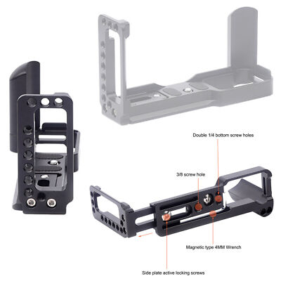 For Fuji XPro3 RRS L-Plate Bracket Quick Release Metal Bracket