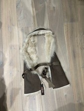 Karl Donoghue Lambskin Belted Waistcoat