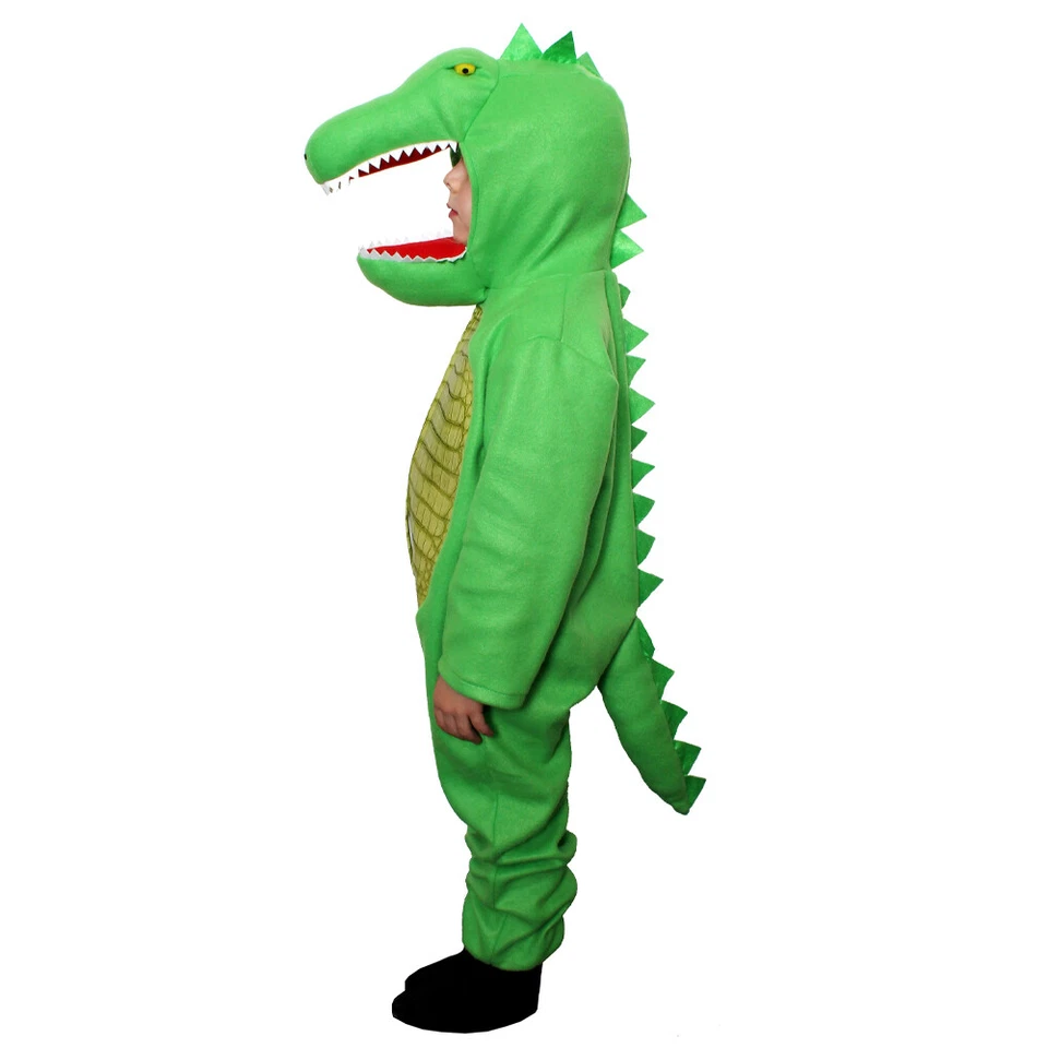 CROCODILE PETER PAN BOOK WEEK COSTUME ANIMAL FANCY DRESS BOYS GIRLS SCHOOL - Image 3 of 4