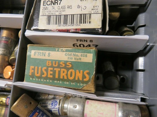 FRN-R FLN-R TR-R 3/10 - 60 Amp 250V Class RK5 or K5 Fuse Duel Element NOS & Used - Picture 45 of 79