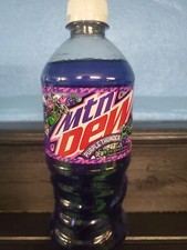 NEW LIMITED EDITION MTN DEW PURPLE THUNDER BERRY PLUM SODA 1 20 OZ BOTTLE
