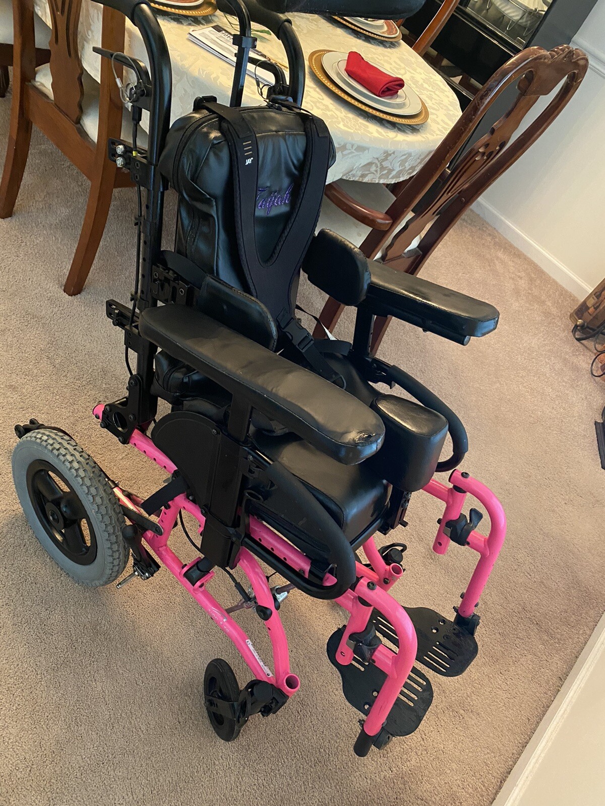 Sunrise Medical Quickie Zippie TS 12” x 16” Tilt In Place Wheelchair
