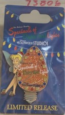 WDW DISNEY 2009 Osborne Family Spectacle Dancing Lights Tinker Bell PIN #73806