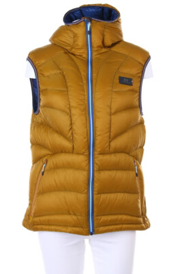 elevenate Down Vest Logo Patch M light brown