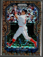 2021 Panini Prizm Prizms Bronze Donut Circles #96 Jim Thome /40